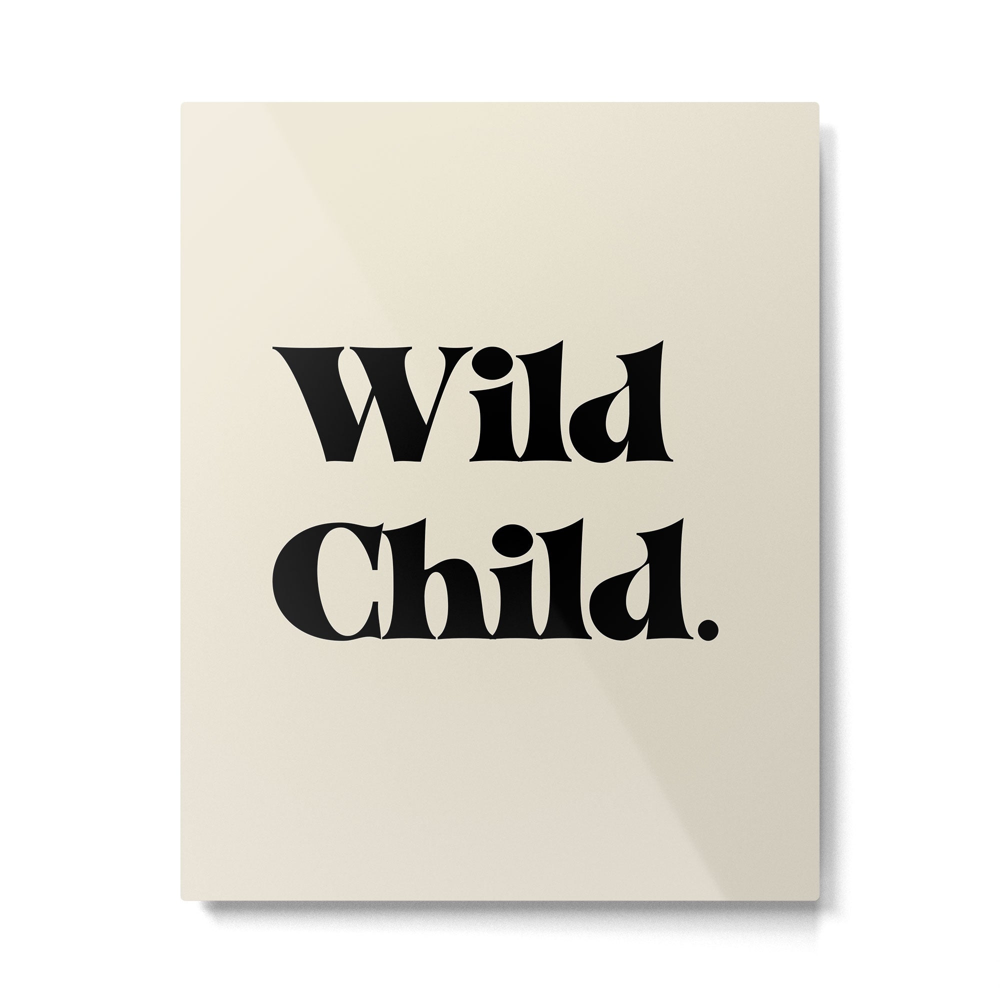 Wild Child Metal Print Gallery Image 6