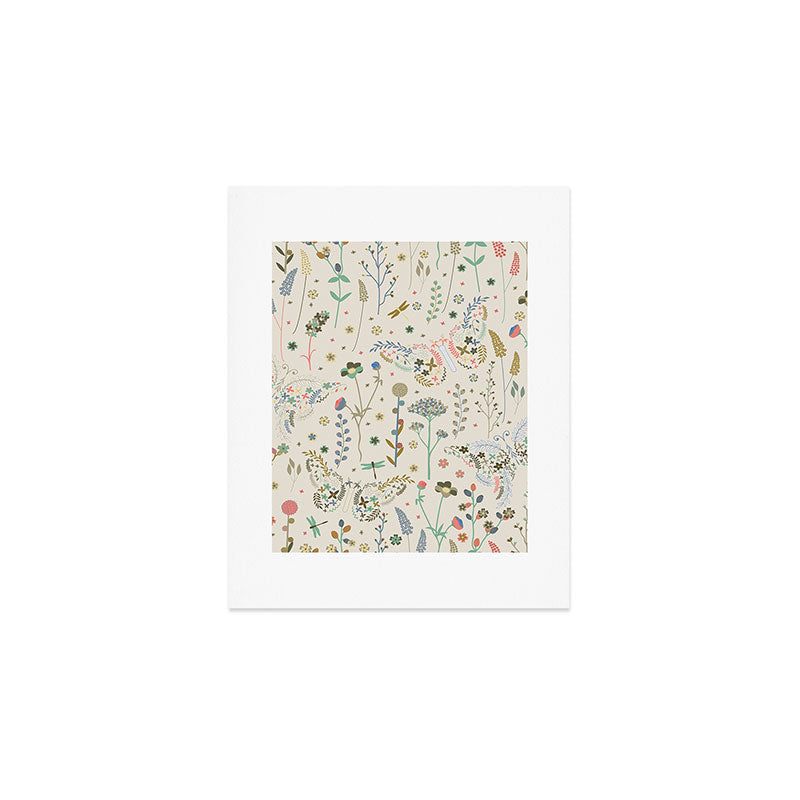 Wildflower Meadow Art Print Gallery Image 1