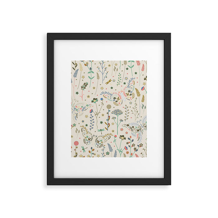 Wildflower Meadow Framed Art Print Gallery Image 1