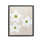 big flowers Framed Canvas Print Gallery Image 6