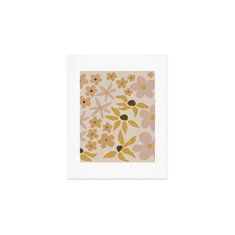 black coffee morning - tan Art Print Gallery Image 1