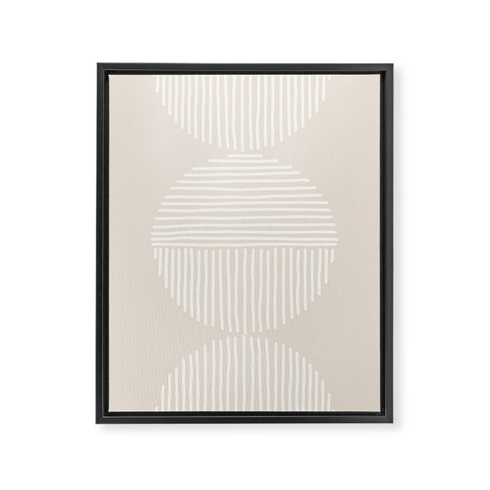blank space Framed Canvas Print Gallery Image 1