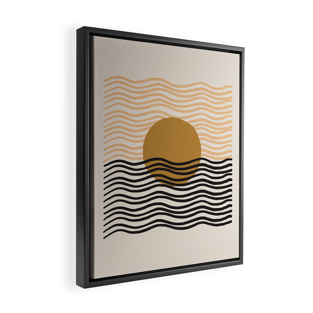 by twilight Framed Canvas Print Gallery Image 2