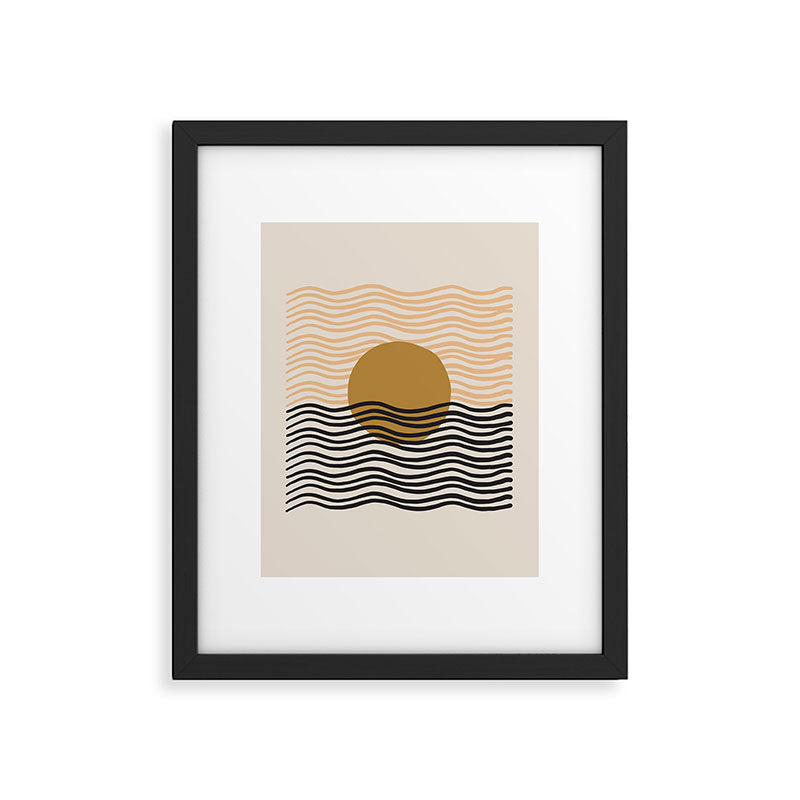 by twilight Framed Art Print