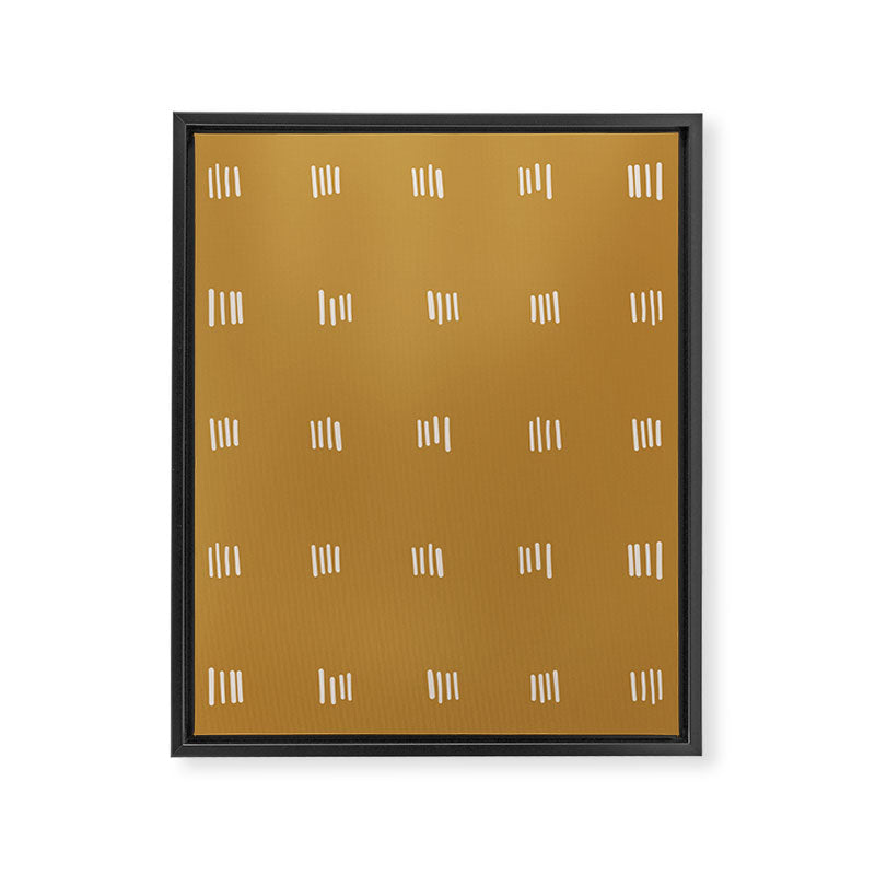 desert checks Framed Canvas Print Gallery Image 6