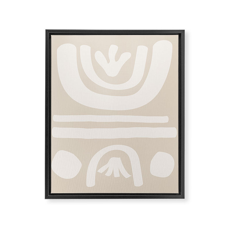 elsewhere âÂ light palette Framed Canvas Print Gallery Image 6