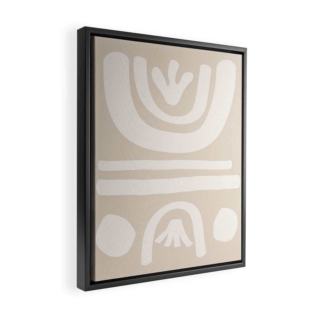 elsewhere âÂ light palette Framed Canvas Print Gallery Image 2