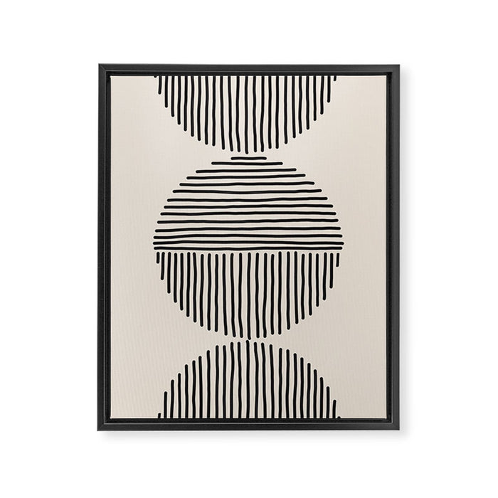 evening Framed Canvas Print Gallery Image 1