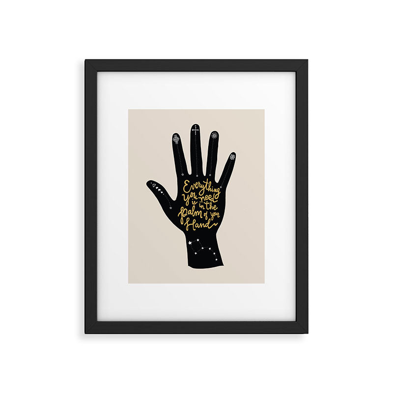 everything you need Framed Art Print Gallery Image 5