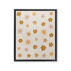 flower confetti Framed Canvas Print Gallery Image 6