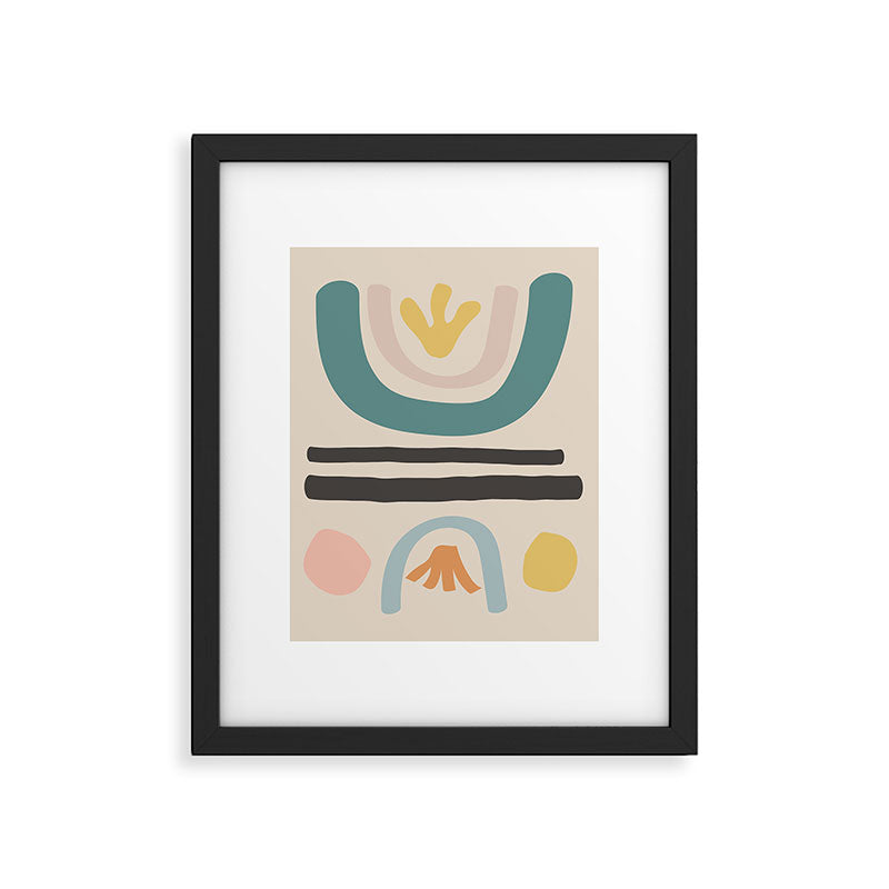 flower field Framed Art Print Gallery Image 5