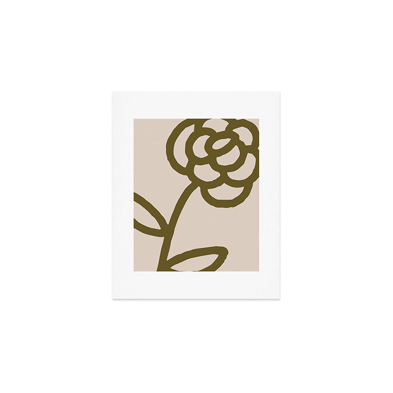 flowers feelings âÂ flower only Art Print Gallery Image 1