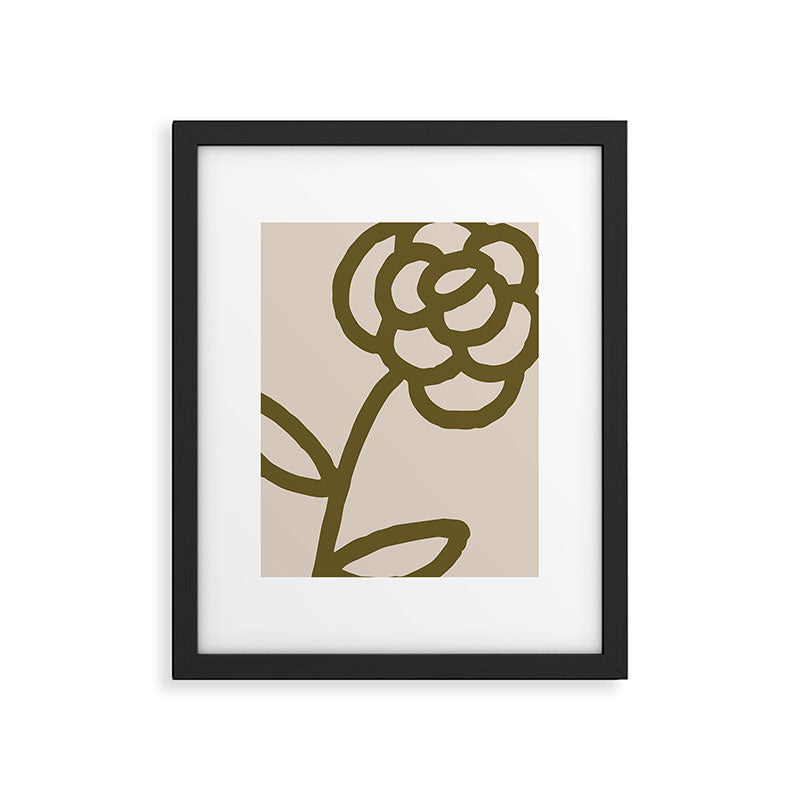 flowers feelings âÂ flower only Framed Art Print Gallery Image 5