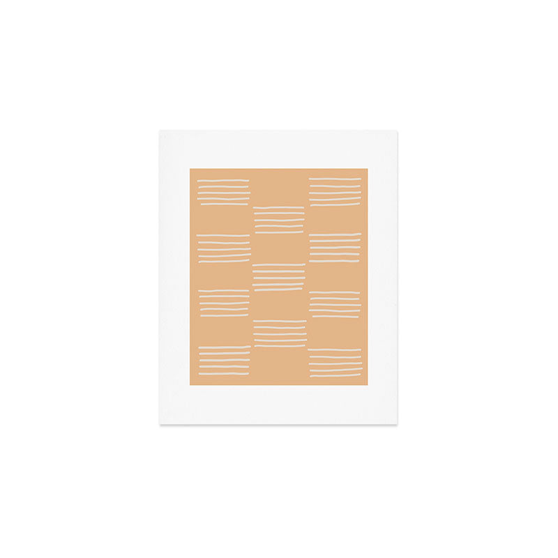 hatches â peach Art Print Gallery Image 1