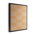 hatches â peach Framed Canvas Print Gallery Image 2