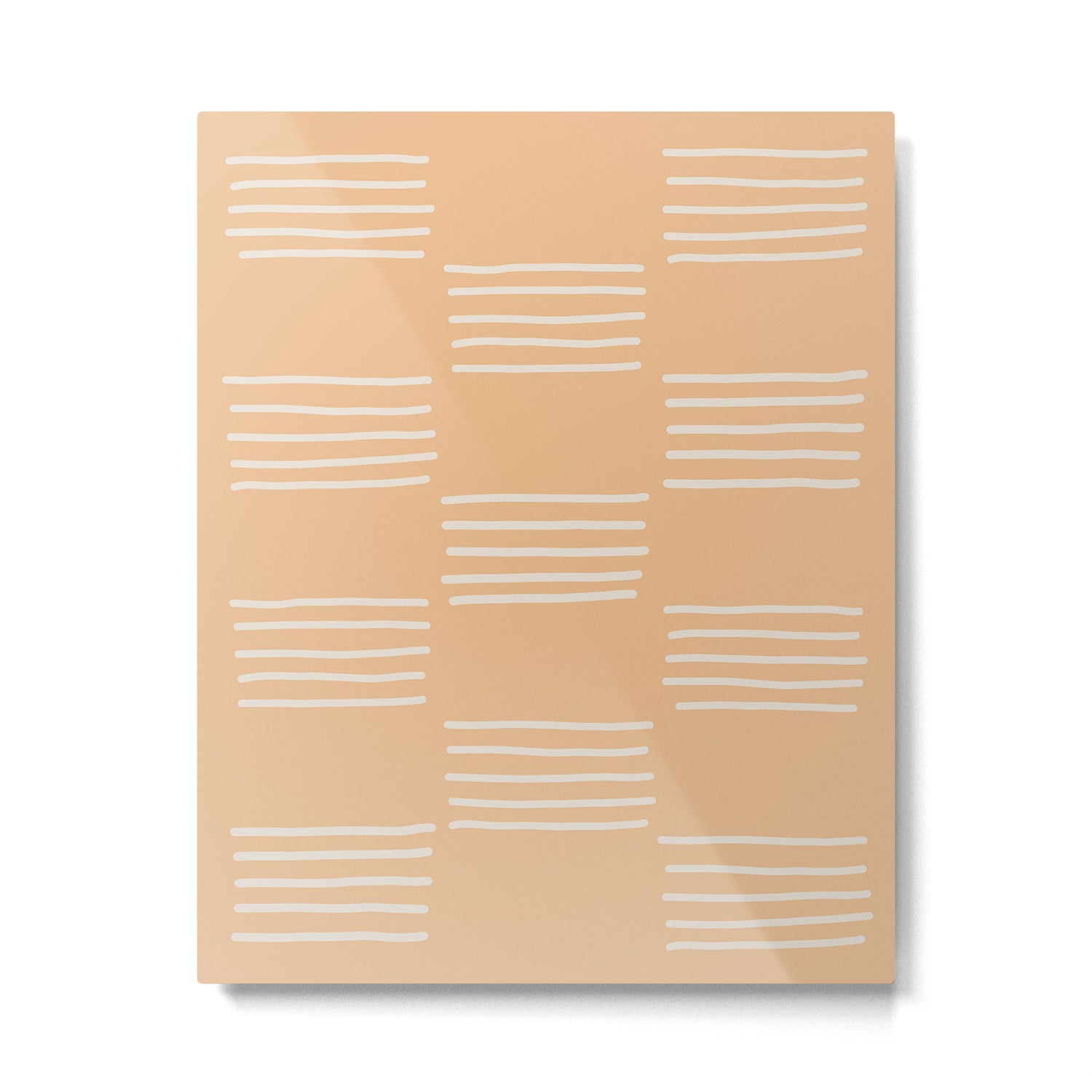 hatches â peach Metal Print Gallery Image 4