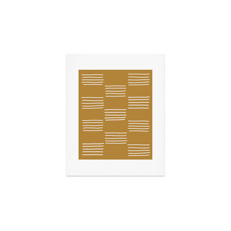 hatches âÂ saffron Art Print Gallery Image 1