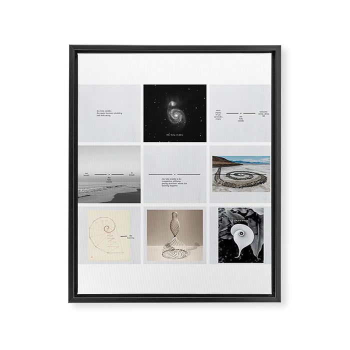 holy middle Framed Canvas Print Gallery Image 1