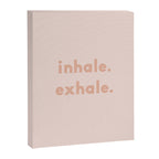 inhale exhale âÂ blush Canvas Print Gallery Image 6