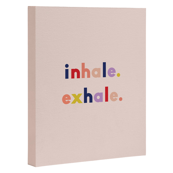 inhale exhale Canvas Print Gallery Image 1