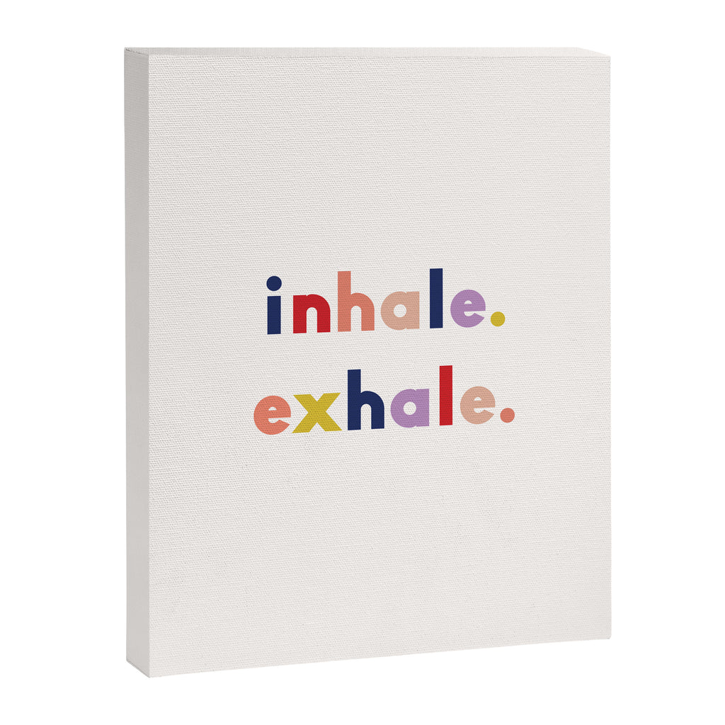 inhale exhale Canvas Print Gallery Image 8