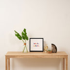 inhale exhale Framed Canvas Print Gallery Image 3