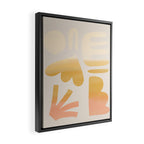 it's about to rain on the book i can't put down Framed Canvas Print Gallery Image 2