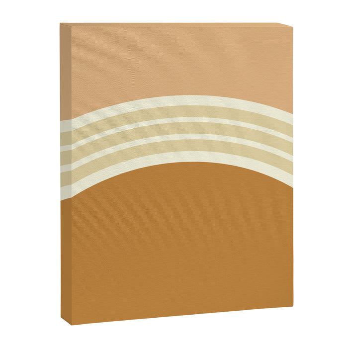 one day âÂ earthen clay layers 2 Canvas Print Gallery Image 1