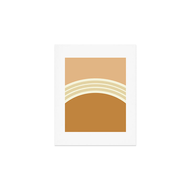 one day âÂ earthen clay layers 2 Art Print Gallery Image 1