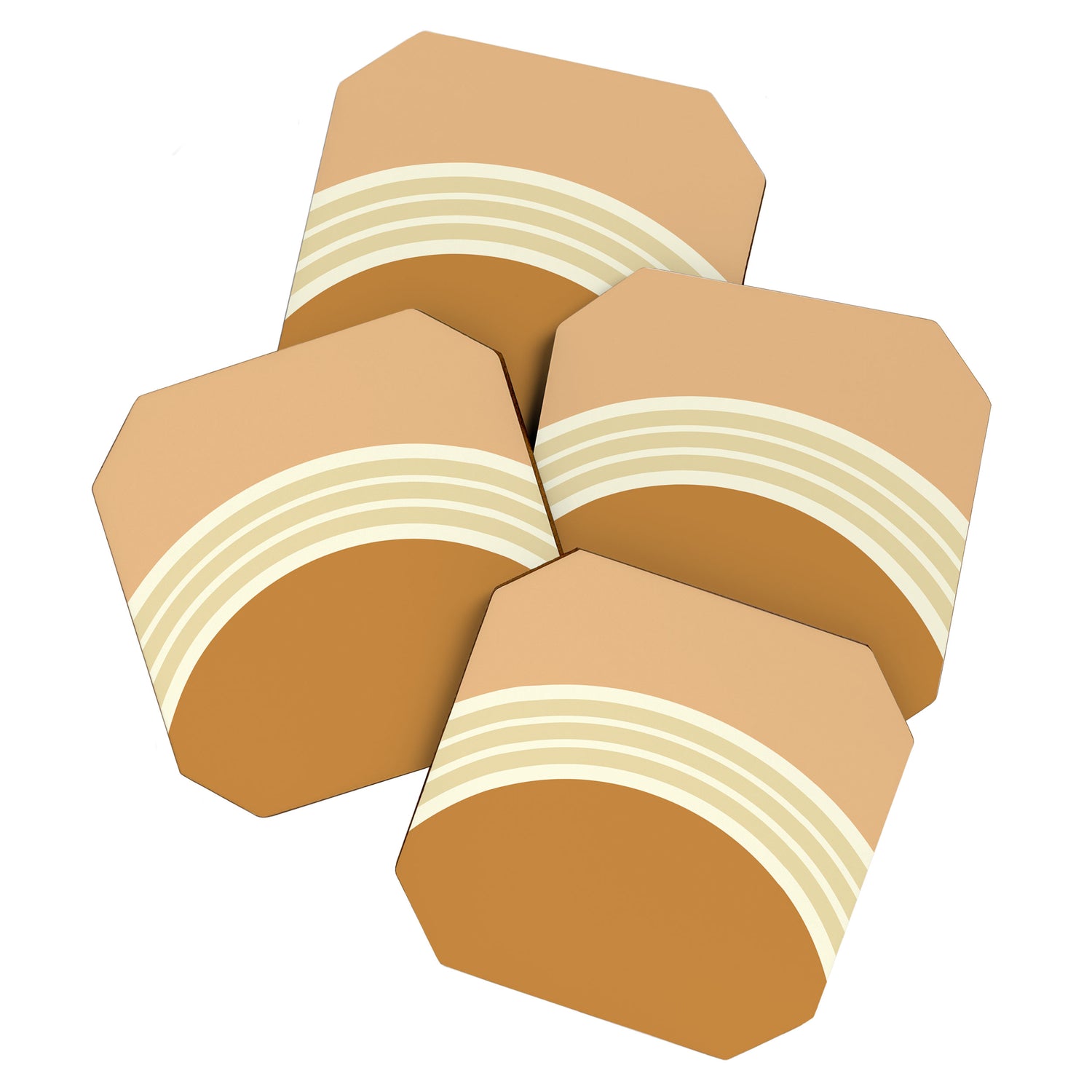 one day âÂ earthen clay layers 2 Coaster Gallery Image 1