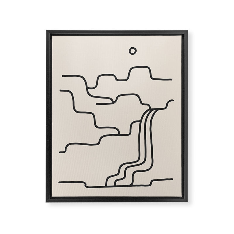 river somewhere Framed Canvas Print Gallery Image 8