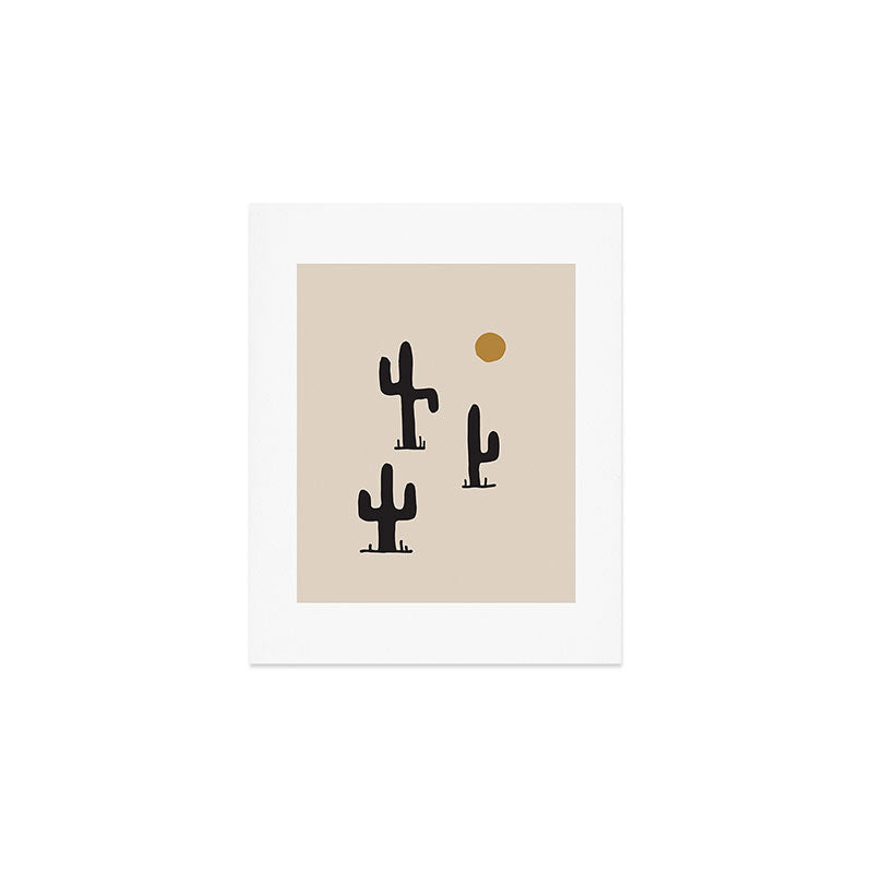saguaro silent disco Art Print Gallery Image 1
