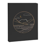 sneak peak at night Canvas Print Gallery Image 6