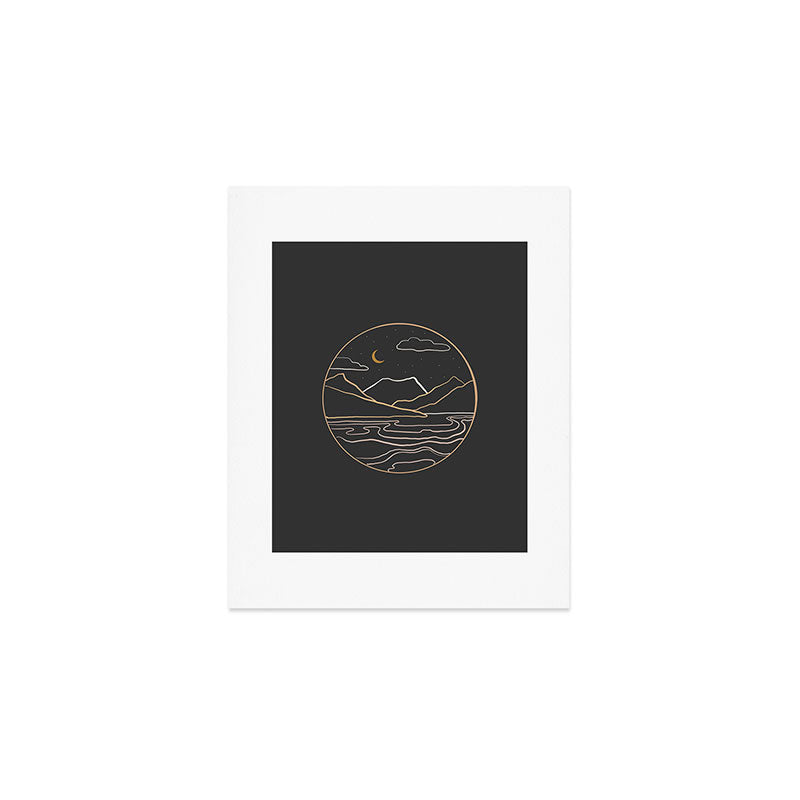 sneak peak at night Art Print Gallery Image 1