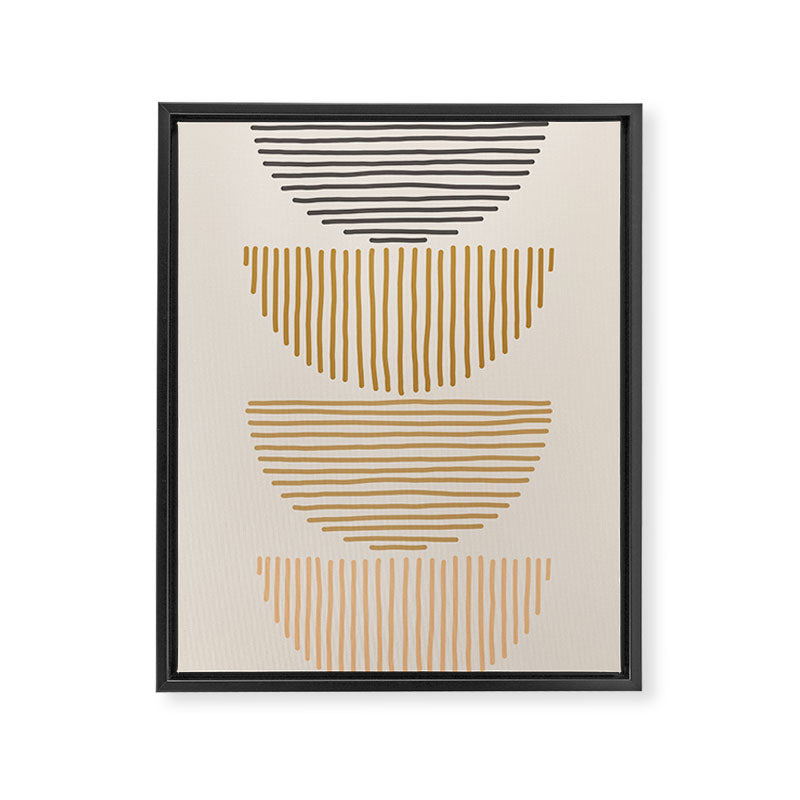 stacks Framed Canvas Print Gallery Image 6