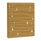 star fabric gold Canvas Print Gallery Image 6