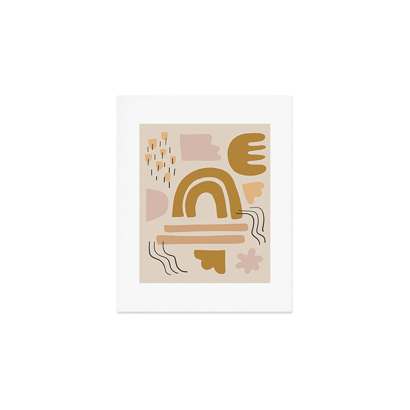 sun pattern Art Print Gallery Image 1