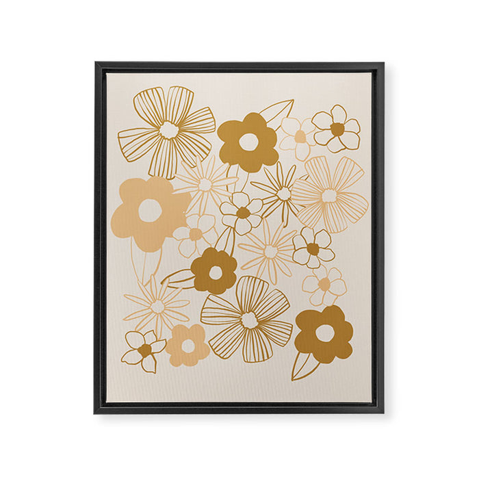 super bloom Framed Canvas Print Gallery Image 1