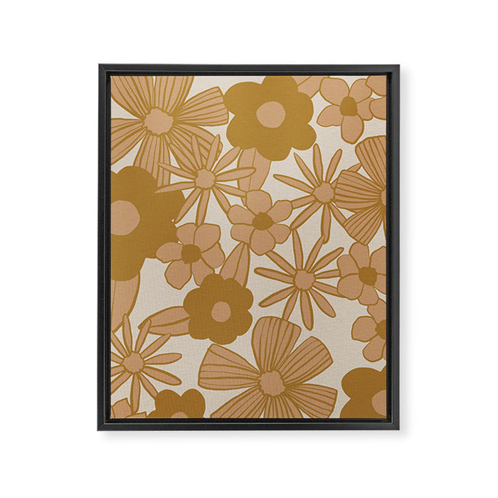super bloom -Â light Framed Canvas Print Gallery Image 1