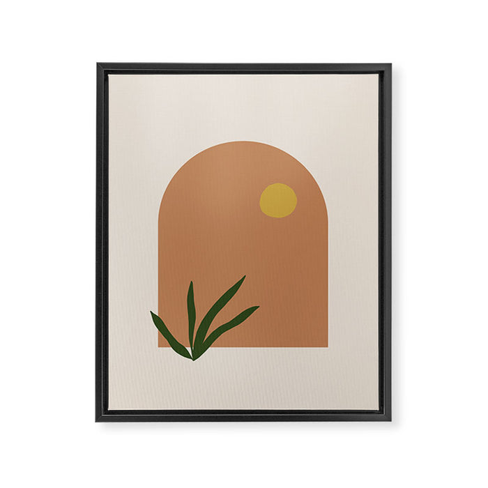 talk of far Framed Canvas Print Gallery Image 1