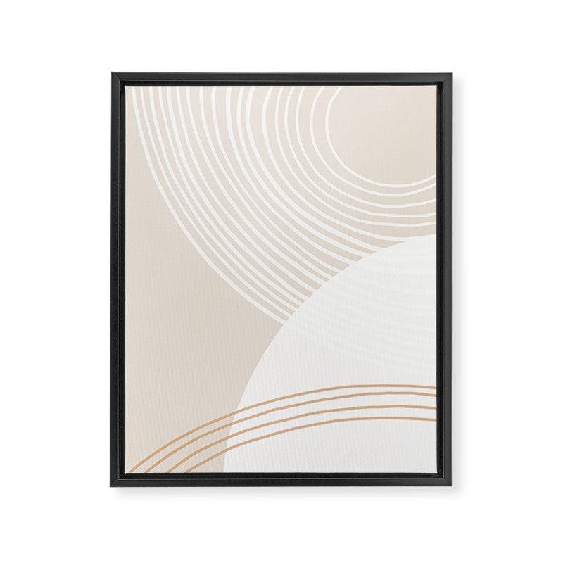 terrain âÂ tan Framed Canvas Print Gallery Image 6