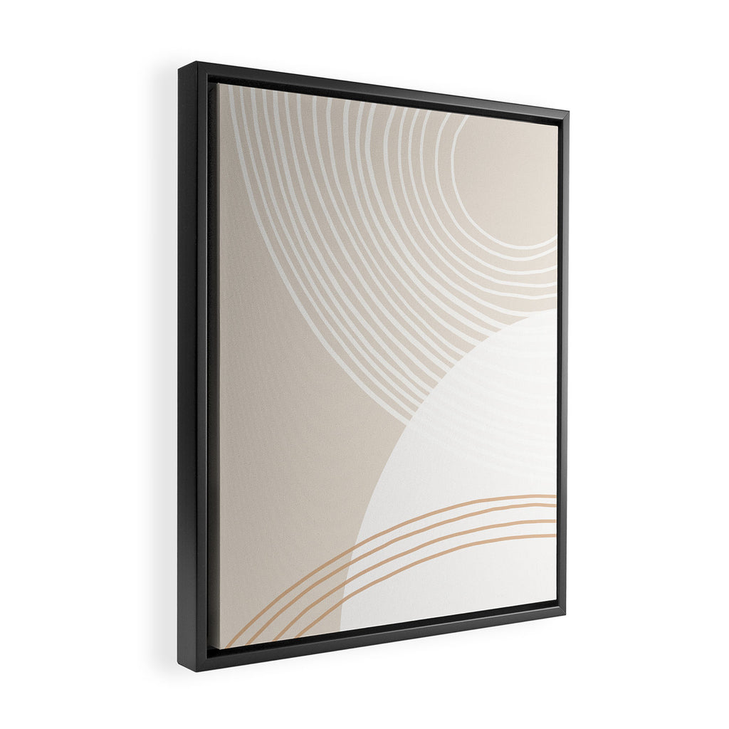 terrain âÂ tan Framed Canvas Print Gallery Image 2