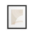 terrain âÂ tan Framed Art Print Gallery Image 5