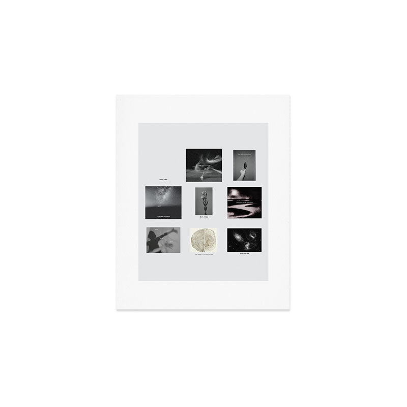 thinking about ways to stay human Art Print Gallery Image 1