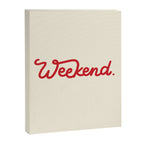 weekend in red Canvas Print Gallery Image 8