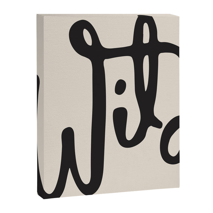 wild abstract Canvas Print Gallery Image 1