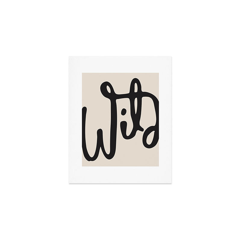 wild abstract Art Print Gallery Image 1