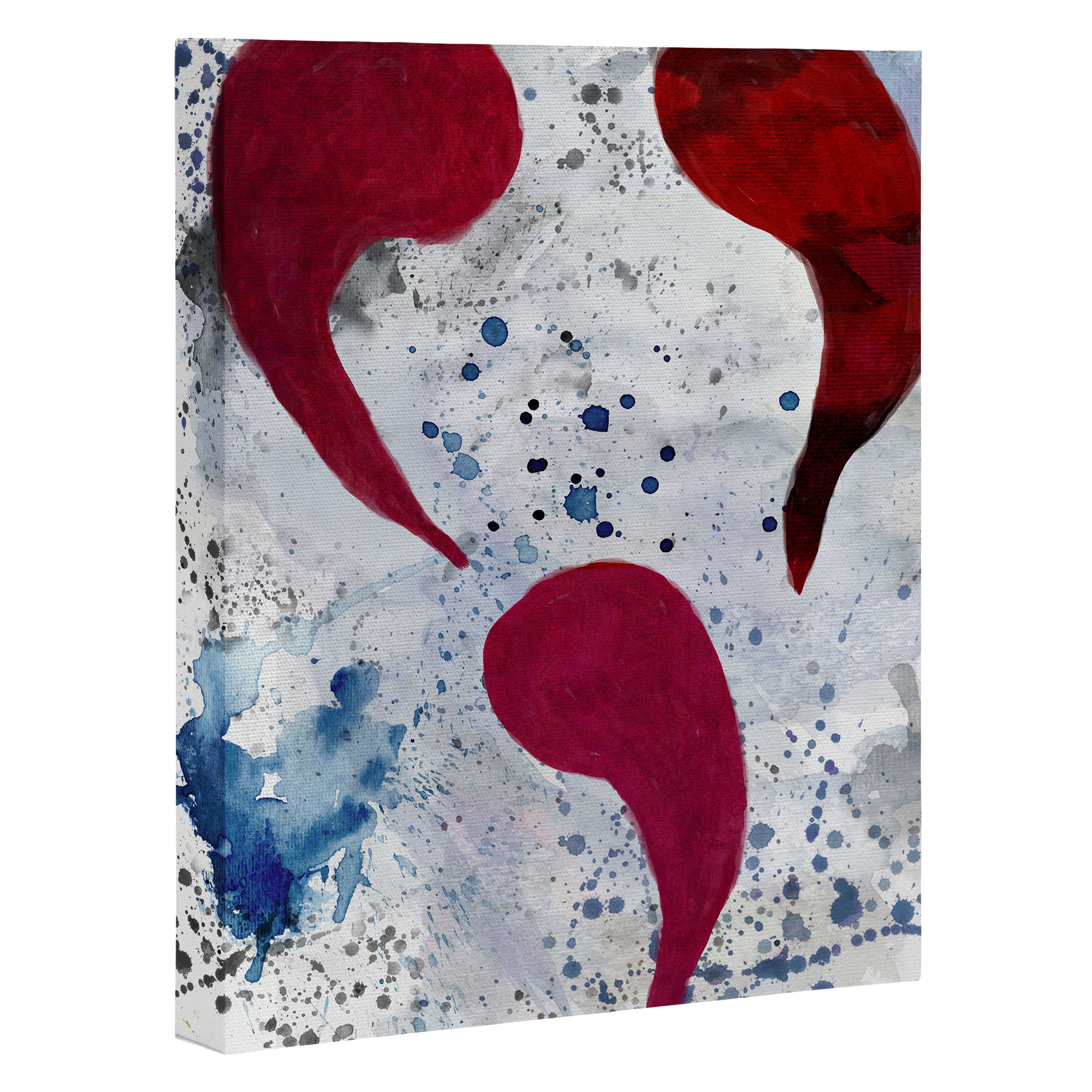 Triple Comma Club Painting Canvas Print Gallery Image 3