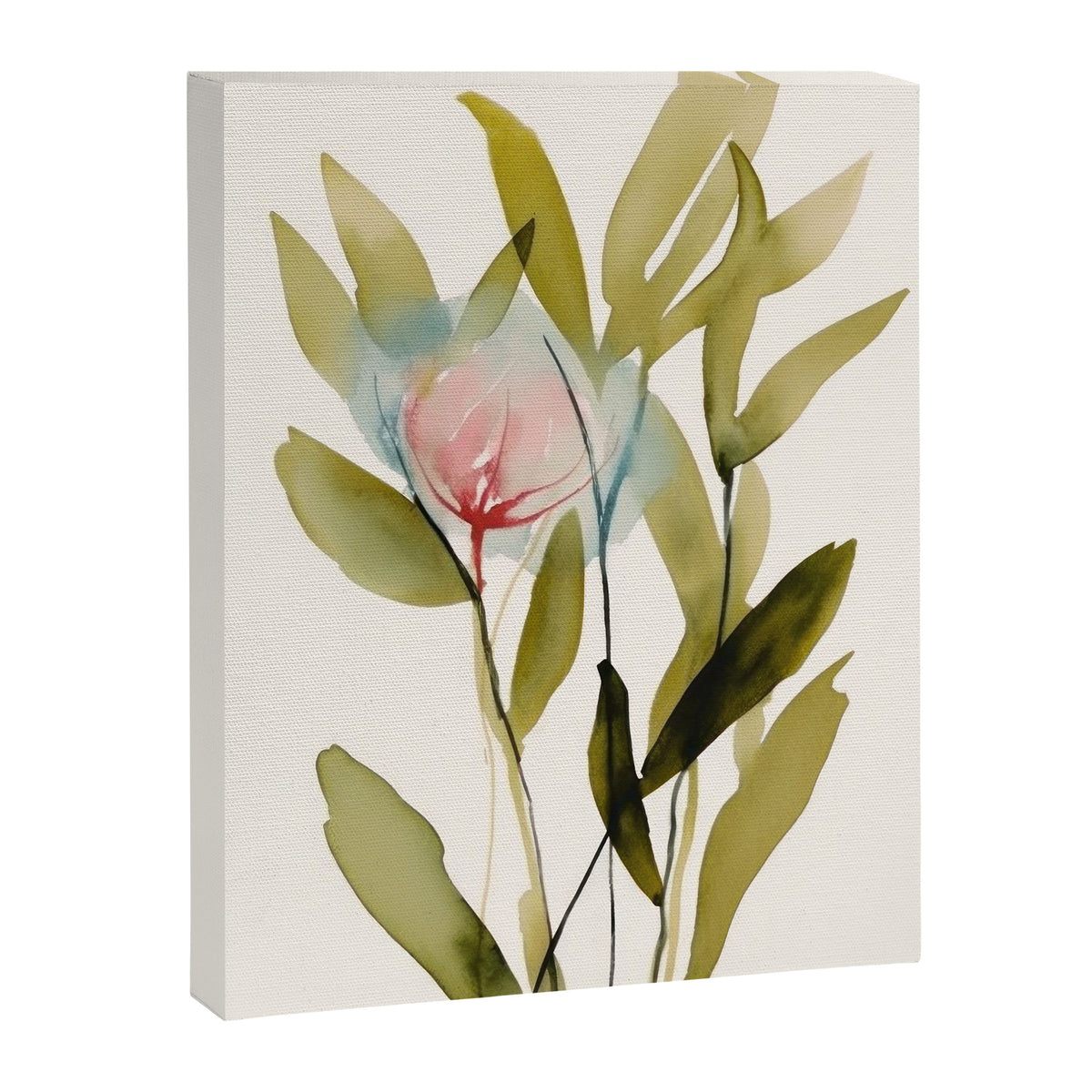 Abstract Flower Bouquet  Canvas Print Gallery Image 8