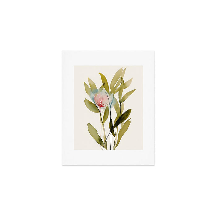 Abstract Flower Bouquet  Art Print Gallery Image 1